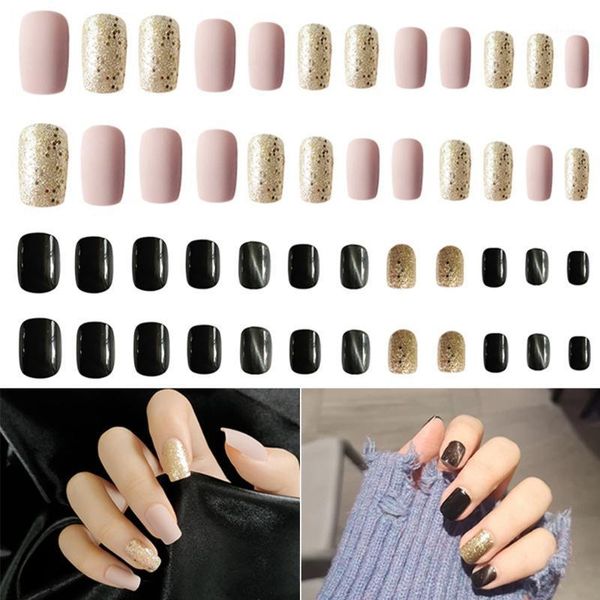 24pcs/box full cover cat eye glitter false nails matte nail art tips press on detachable artificial abs plastic nails1, Red;gold
24pcs/box full cover cat eye glitter false nails matte nail art tips press on detachable artificial abs plastic nails1, Red;gold