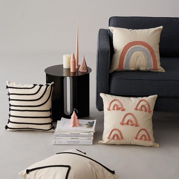 cushion/decorative pillow fashion cotton cushion cover for sofa bed summer home decore bedside pink black stripe throw covers decorative 45x
cushion/decorative pillow fashion cotton cushion cover for sofa bed summer home decore bedside pink black stripe throw covers decorative 45x