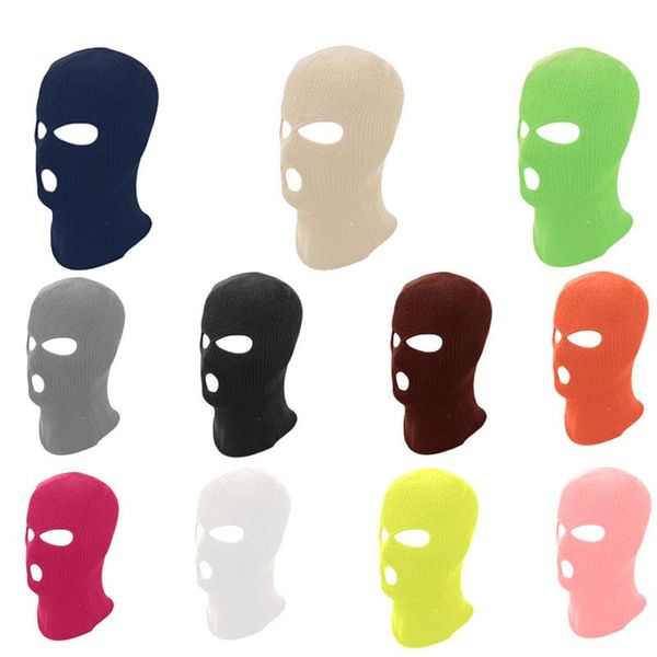 cycling caps & masks solid color scarves camping sports full face mask men's 3 hole balaclava motorcycle ski winter hat, Black
cycling caps & masks solid color scarves camping sports full face mask men's 3 hole balaclava motorcycle ski winter hat, Black