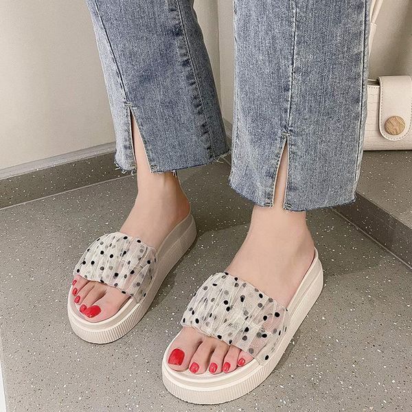 slippers platform women 2021 summer flats sandals polka dot roman shoes fashion outdoor indoor lady beach flip flops, Black
slippers platform women 2021 summer flats sandals polka dot roman shoes fashion outdoor indoor lady beach flip flops, Black
