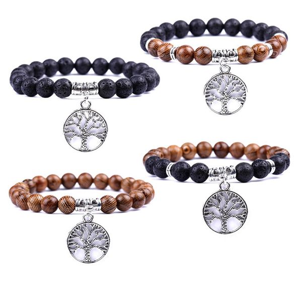 fashion retro silver lifetree charm natural stone wood beads strands bracelet for man woman couples gift, Golden;silver
fashion retro silver lifetree charm natural stone wood beads strands bracelet for man woman couples gift, Golden;silver