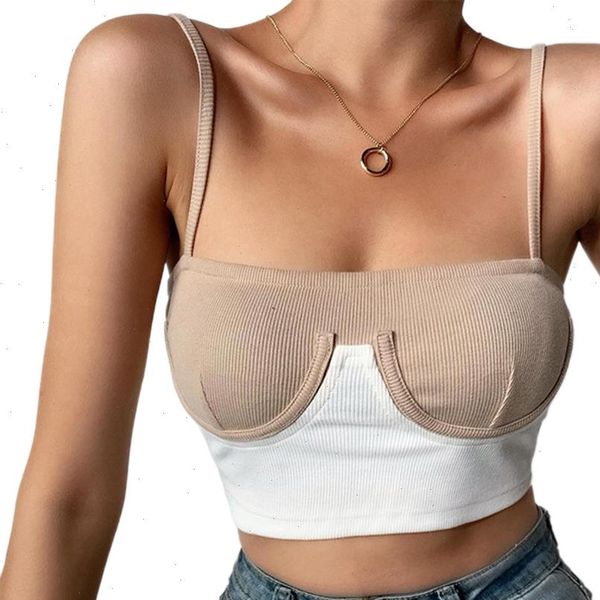 fashion club contrast womens tanks strappy sleevless camisoles tube crop bralette casual ladies summer, White
fashion club contrast womens tanks strappy sleevless camisoles tube crop bralette casual ladies summer, White