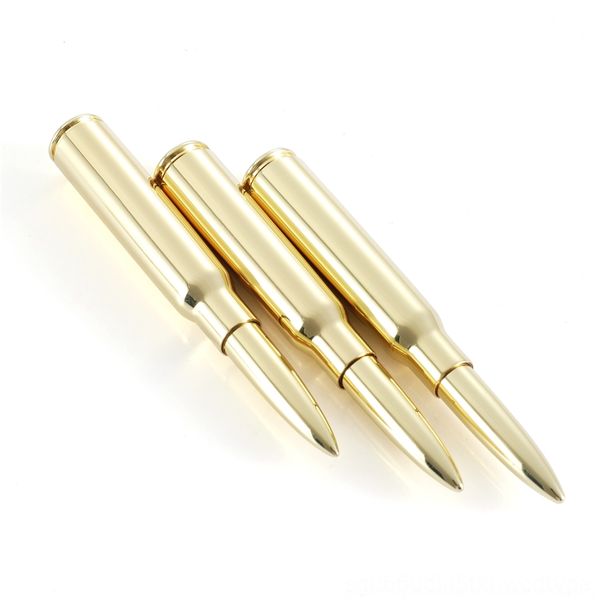 Pl6 creative bullet metal point tactical ball point fountain pens all copper metal pen 
Pl6 creative bullet metal point tactical ball point fountain pens all copper metal pen