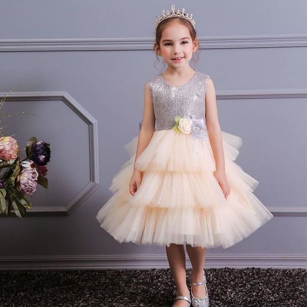 girl's dresses flower girls sleeveless bow crystal sequined embroidery tulle appliques o-neck knee-length kids party princess gown f300, Red;yellow
girl's dresses flower girls sleeveless bow crystal sequined embroidery tulle appliques o-neck knee-length kids party princess gown f300, Red;yellow
