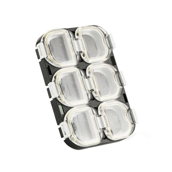 storage case magnetic for lure hooks tool fishing tackle box plastic 6 compartments portable waterproof sports mini accessories
storage case magnetic for lure hooks tool fishing tackle box plastic 6 compartments portable waterproof sports mini accessories