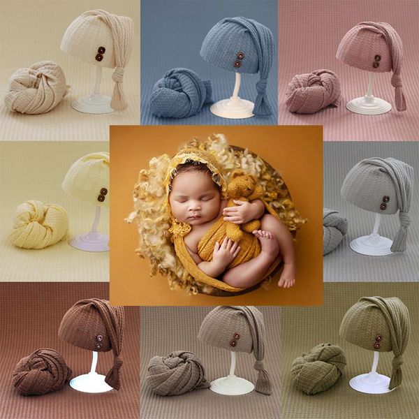 born pography clothes stretch wrap long tail hat 2 pcs sets baby po clothing swaddle soft elastic 40*150cm blankets & swaddling
born pography clothes stretch wrap long tail hat 2 pcs sets baby po clothing swaddle soft elastic 40*150cm blankets & swaddling