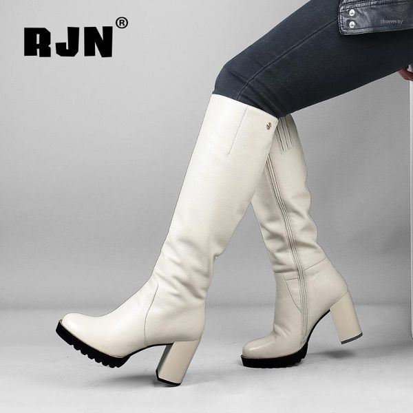 boots rjn wool knee high genuine leather metal decoration round toe square heel zipper solid shoes women winter r311, Black
boots rjn wool knee high genuine leather metal decoration round toe square heel zipper solid shoes women winter r311, Black