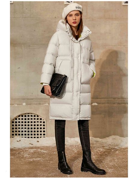 women's down & parkas simple 90 white duck downs collar with hat women's large warm long coat wholesale oversized heavy down jacke, Black
women's down & parkas simple 90 white duck downs collar with hat women's large warm long coat wholesale oversized heavy down jacke, Black