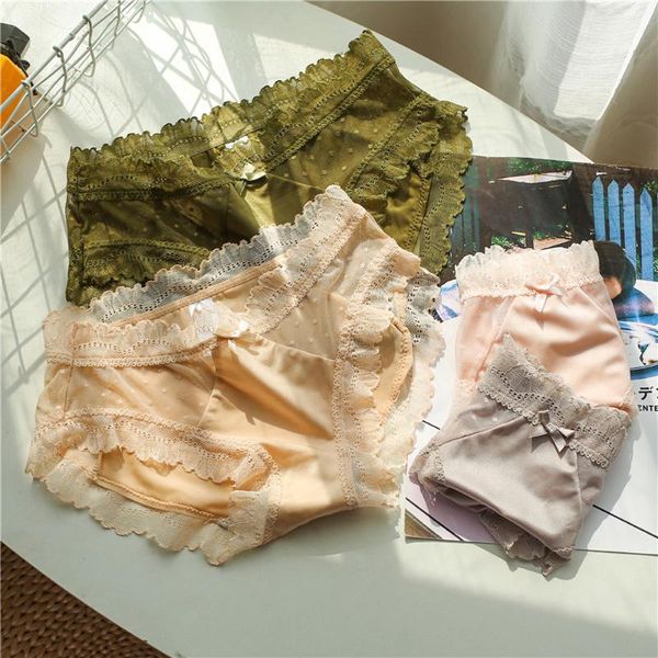 women's panties women bowknot lace underpants low-waist mesh transparent briefs female fashion seamless underwear lingerie, Black;pink
women's panties women bowknot lace underpants low-waist mesh transparent briefs female fashion seamless underwear lingerie, Black;pink