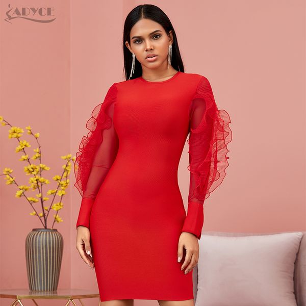 adyce 2021 new autumn lace red long sleeve bandage dress women ruffles bla club celebrity evening party dresses vestidos, Black;gray
adyce 2021 new autumn lace red long sleeve bandage dress women ruffles bla club celebrity evening party dresses vestidos, Black;gray
