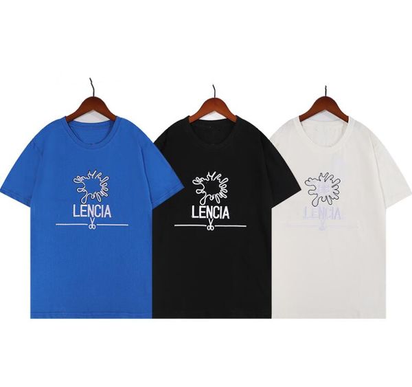 2022 early spring men's t-shirts women's short sleeves casual fashion brand designers pure cotton t-shirt embroidered logo size s-, White;black
2022 early spring men's t-shirts women's short sleeves casual fashion brand designers pure cotton t-shirt embroidered logo size s-, White;black