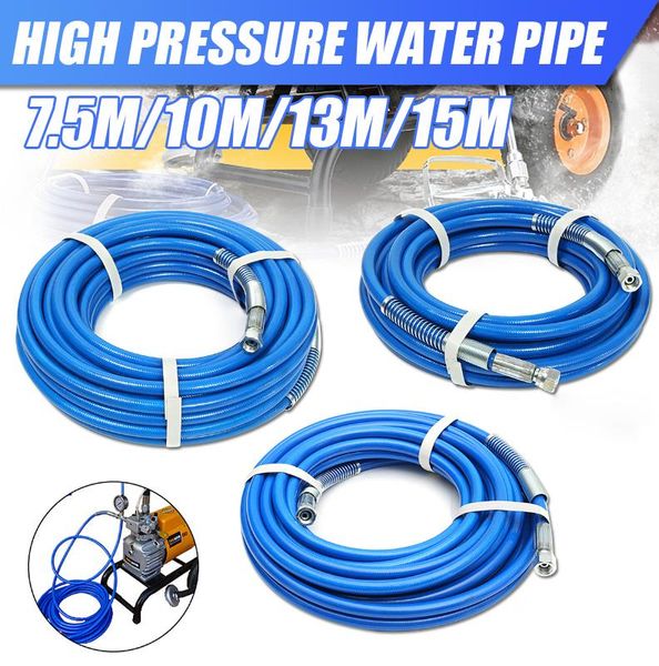 professional spray guns 7.5/10/13/15m hose airless 5000psi high pressure pipe sprayer paint for gun water
professional spray guns 7.5/10/13/15m hose airless 5000psi high pressure pipe sprayer paint for gun water