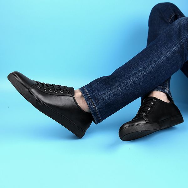 dress shoes fashion men casual genuine leather lace-up breathable soft sneakers flats comfy moccasins slip on driving xldn, Black
dress shoes fashion men casual genuine leather lace-up breathable soft sneakers flats comfy moccasins slip on driving xldn, Black