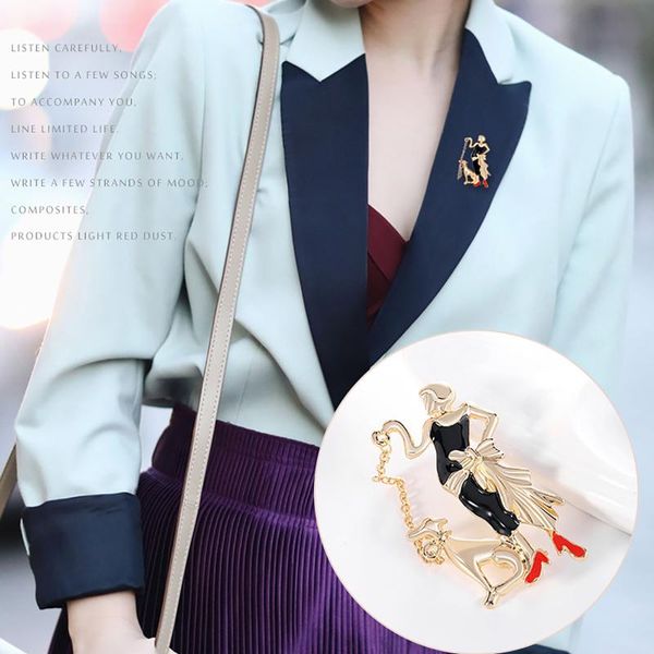 pins, brooches 2021 fashion corsage jewelry personality girl cute puppy creative brooch retro pin design for women, Gray
pins, brooches 2021 fashion corsage jewelry personality girl cute puppy creative brooch retro pin design for women, Gray