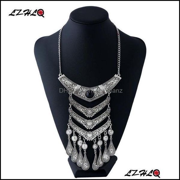 necklaces & pendants fashion bohemian choker collar necklace vintage tassel statement maxi long waterdroplets women collier female jewelry c, Silver
necklaces & pendants fashion bohemian choker collar necklace vintage tassel statement maxi long waterdroplets women collier female jewelry c, Silver
