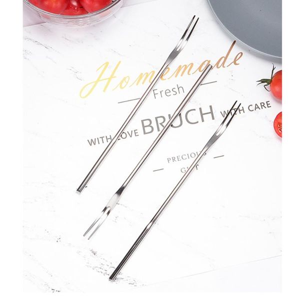 forks 2pcs stainless steel long handle fruit two teeth dessert practical cake party supplies for home banquet bar
forks 2pcs stainless steel long handle fruit two teeth dessert practical cake party supplies for home banquet bar