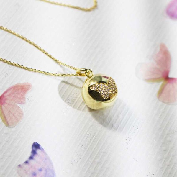 hef jewelry original butterfly bobo necklace female ball pendant light luxury clavicle chain 925 silver
hef jewelry original butterfly bobo necklace female ball pendant light luxury clavicle chain 925 silver