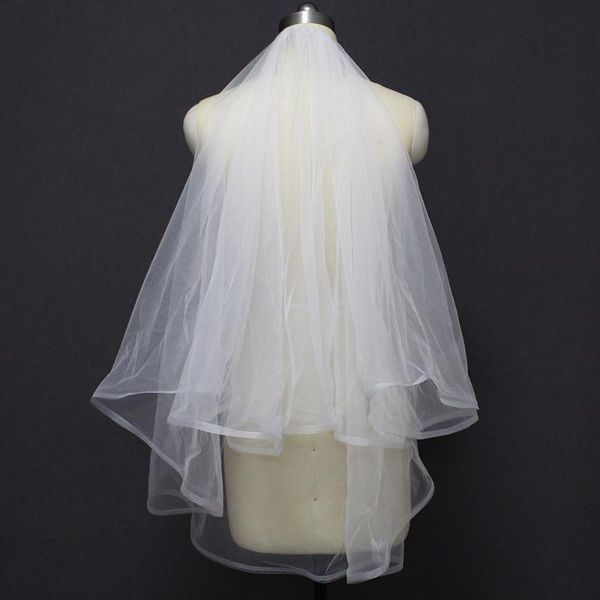 bridal veils 2 layers horsehair short wedding 2t veil with comb voile mariage accessories, Black
bridal veils 2 layers horsehair short wedding 2t veil with comb voile mariage accessories, Black