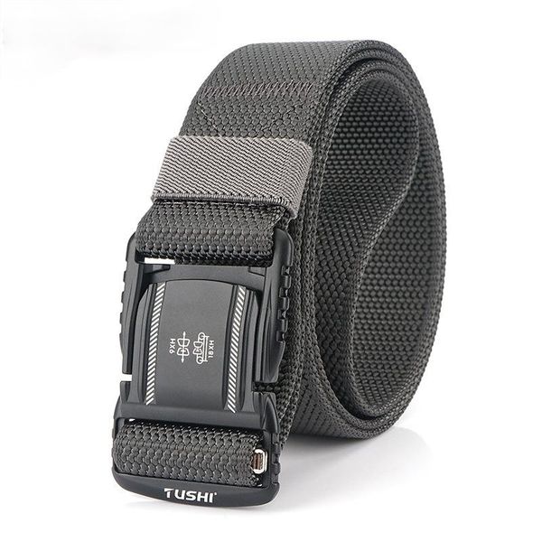 waist support tactical belt men's for outdoor fishing hunting multi function quick release nylon elastic alloy buckle male waistband, Black;gray
waist support tactical belt men's for outdoor fishing hunting multi function quick release nylon elastic alloy buckle male waistband, Black;gray