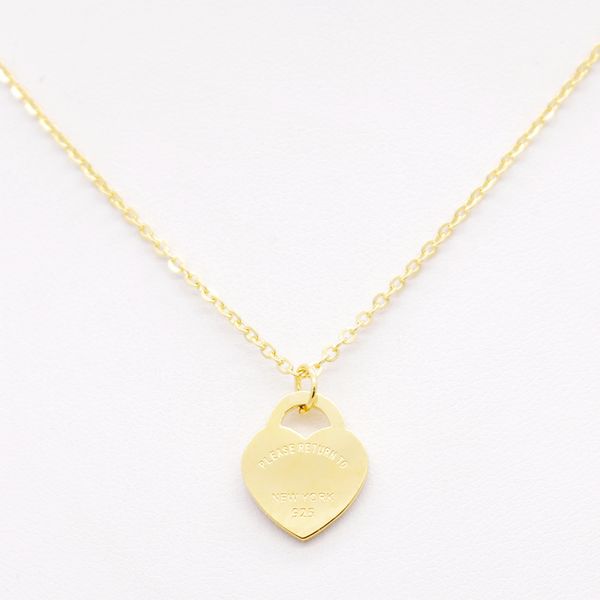 pendant necklaces new style stainless steel fashion t necklace jewelry heart-shaped pendant love necklaces for women's party wedding gi, Silver
pendant necklaces new style stainless steel fashion t necklace jewelry heart-shaped pendant love necklaces for women's party wedding gi, Silver