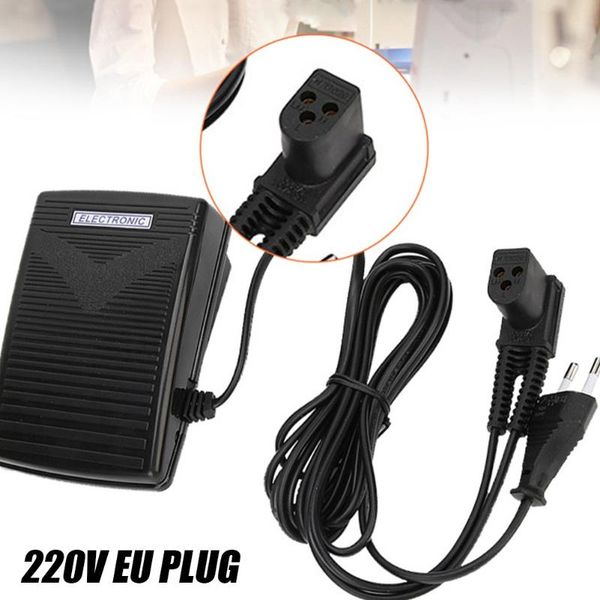 sewing notions & tools foot pedal machine control with power cord eu plug tool fit for many, Black
sewing notions & tools foot pedal machine control with power cord eu plug tool fit for many, Black