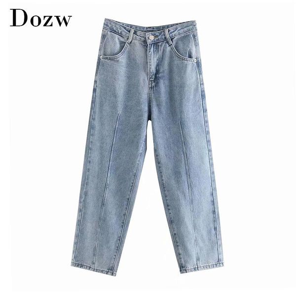 women's jeans solid pleated mom women high waist pockets harem denim pants zipper ankle length trousers bottoms femme, Blue
women's jeans solid pleated mom women high waist pockets harem denim pants zipper ankle length trousers bottoms femme, Blue