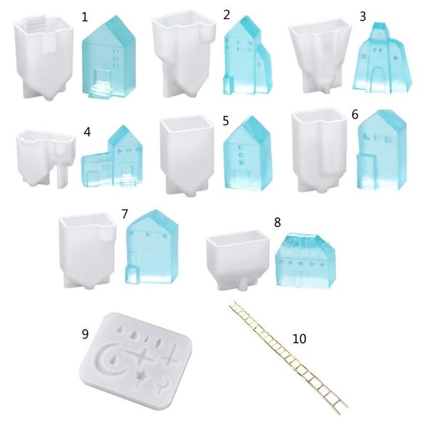 baking & pastry tools house shape decoration mold epoxy glue silicone table soft ceramic plaster ornament pendant home
baking & pastry tools house shape decoration mold epoxy glue silicone table soft ceramic plaster ornament pendant home