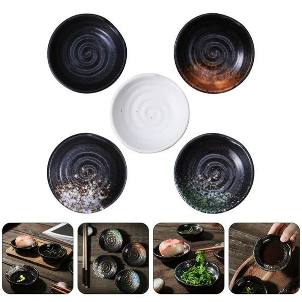 5pcs ceramic sauce dish home kitchen seasoning plate vinegar taste snack dishes & plates
5pcs ceramic sauce dish home kitchen seasoning plate vinegar taste snack dishes & plates