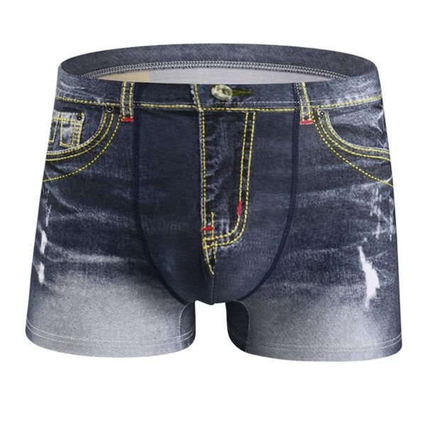 underpants men denim underwear cotton mid waist boxer briefs breathable men's mid-waist, Black;white
underpants men denim underwear cotton mid waist boxer briefs breathable men's mid-waist, Black;white
