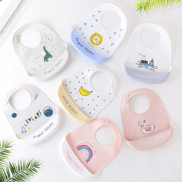 waterproof baby bibs adjustable soft silicone feeding bib kids stuff solid cartoon print girl boy burp cloths &
waterproof baby bibs adjustable soft silicone feeding bib kids stuff solid cartoon print girl boy burp cloths &