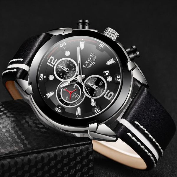 wristwatches 2021 mens watches lige fashion waterproof sport quartz watch men clock male casual leather chronograph+box, Slivery;brown
wristwatches 2021 mens watches lige fashion waterproof sport quartz watch men clock male casual leather chronograph+box, Slivery;brown