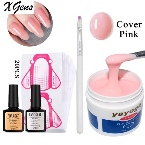 nail gel xgens 56g builder kit quick building for extension acrylic white clear uv manicure set art, Red;pink
nail gel xgens 56g builder kit quick building for extension acrylic white clear uv manicure set art, Red;pink