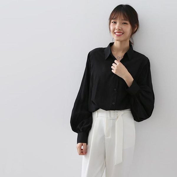 autumn chiffon blouse women puff sleeve sweet korean young loose office shirt spring elegant female blouses dd2347 women's & shirts, White
autumn chiffon blouse women puff sleeve sweet korean young loose office shirt spring elegant female blouses dd2347 women's & shirts, White