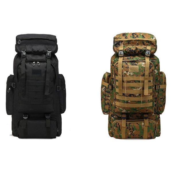 pcs 80l hunting camping rucksack mountaineering travel backpacks outdoor backpack,black & camouflage 1 bags
pcs 80l hunting camping rucksack mountaineering travel backpacks outdoor backpack,black & camouflage 1 bags