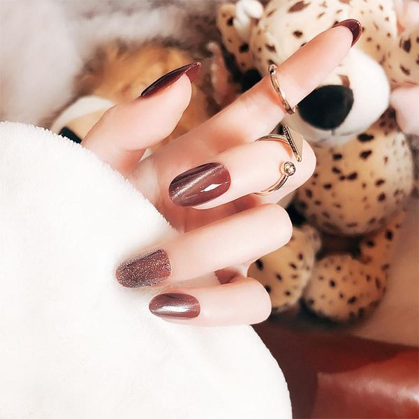 false nails 24pcs fashion cat eye pattern fake short oval black red blue finished winter with designed girl gifts t, Red;gold
false nails 24pcs fashion cat eye pattern fake short oval black red blue finished winter with designed girl gifts t, Red;gold