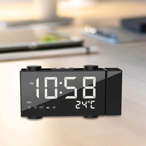 other clocks & accessories usb multi function digital projection clock radio led display electronic (black)
other clocks & accessories usb multi function digital projection clock radio led display electronic (black)