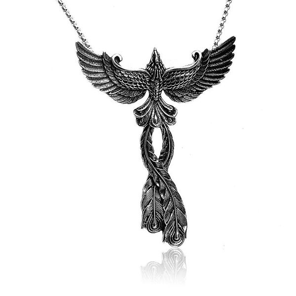 pendant necklaces 316l necklace punk style stainless steel 3d phoenix men and women rock hip hop jewelry, Silver
pendant necklaces 316l necklace punk style stainless steel 3d phoenix men and women rock hip hop jewelry, Silver