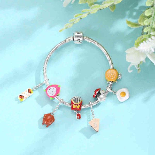 925 sterling silver delicious food turkey egg shape fruit beads for diy bracelet making original women bangles fine jewelry, Golden;silver
925 sterling silver delicious food turkey egg shape fruit beads for diy bracelet making original women bangles fine jewelry, Golden;silver