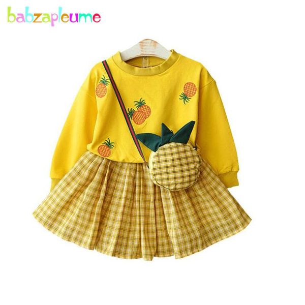 3piece fall baby girls clothes korean cartoon cute cotton t-shirt+skirt+bag kids boutique outfits for children clothing set 1976 sets, White
3piece fall baby girls clothes korean cartoon cute cotton t-shirt+skirt+bag kids boutique outfits for children clothing set 1976 sets, White
