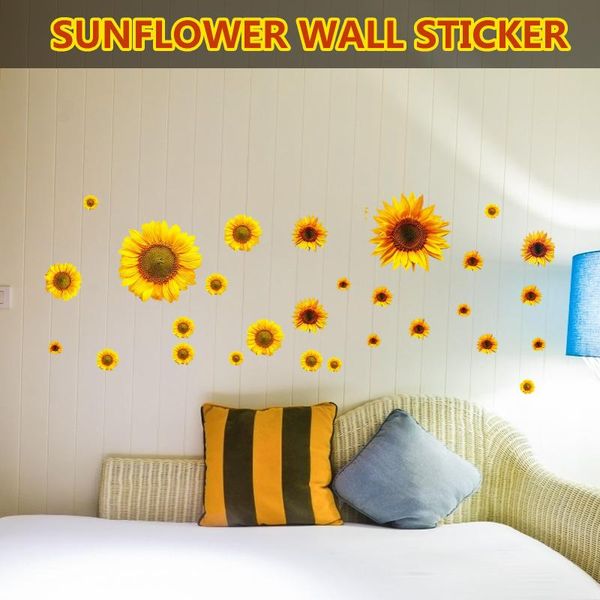 sunflower wall stickers self-adhesive decorative graffiti home decoration accessories for bedroom
sunflower wall stickers self-adhesive decorative graffiti home decoration accessories for bedroom