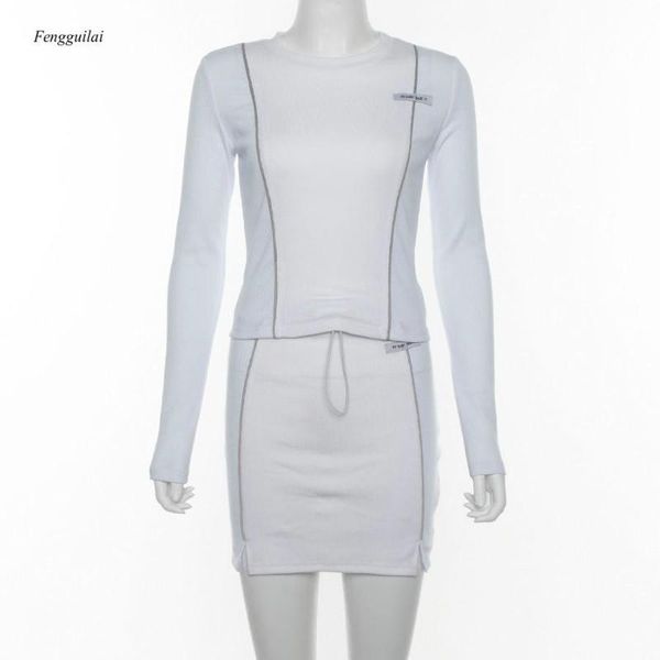 women's tracksuits women fashion reflective striped patchwork two pieces set 2021 white full sleeve crop bottom skirts outfit tracksuit, Gray
women's tracksuits women fashion reflective striped patchwork two pieces set 2021 white full sleeve crop bottom skirts outfit tracksuit, Gray
