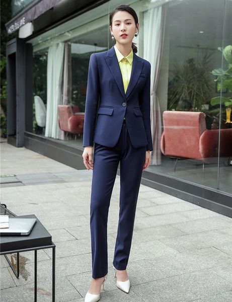 women's suits & blazers formal ladies navy blue blazer women business office work wear pant and jacket set uniform designs, White;black
women's suits & blazers formal ladies navy blue blazer women business office work wear pant and jacket set uniform designs, White;black