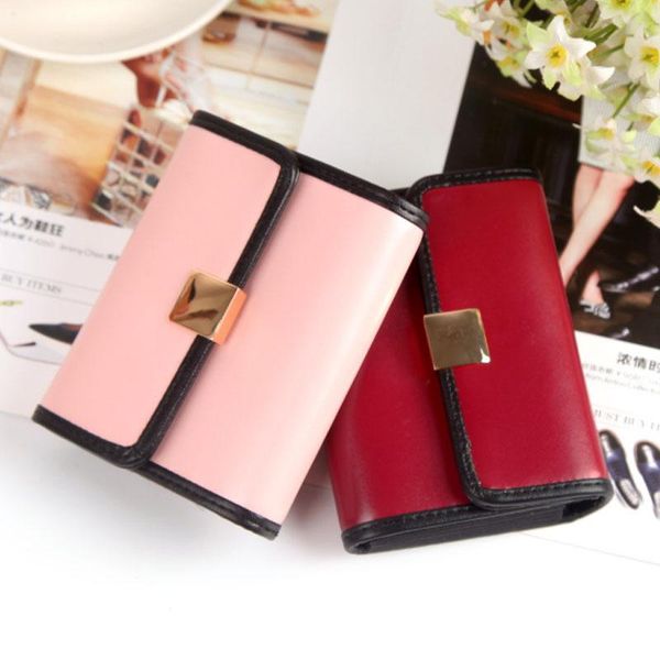 wallets 2021 short paragraph wallet fashion est women frosted buckle simple multifunctional atmosphere purse card female tide, Red;black
wallets 2021 short paragraph wallet fashion est women frosted buckle simple multifunctional atmosphere purse card female tide, Red;black