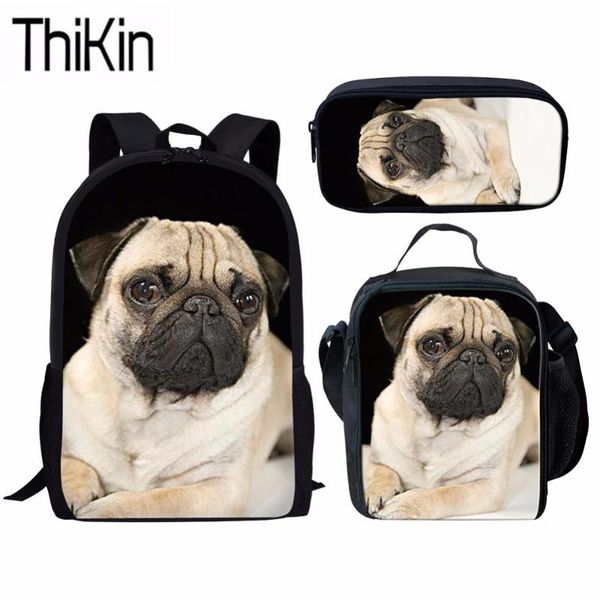 3pcs/set cute 3d pug dog printing school bags for kids girls lunch box children shoulder backpack teenager book bag 2021
3pcs/set cute 3d pug dog printing school bags for kids girls lunch box children shoulder backpack teenager book bag 2021