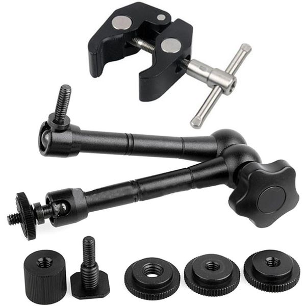 stabilizers 2pcs/1set 11 inch articulating magic arm + super clamp for camera lcd monitor led light
stabilizers 2pcs/1set 11 inch articulating magic arm + super clamp for camera lcd monitor led light