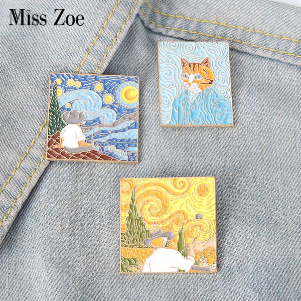 funny adaptation famous oil painting enamel pins custom artistic brooch lapel badge bag cartoon jewelry gift for kids friendsdio chan contac, Gray
funny adaptation famous oil painting enamel pins custom artistic brooch lapel badge bag cartoon jewelry gift for kids friendsdio chan contac, Gray