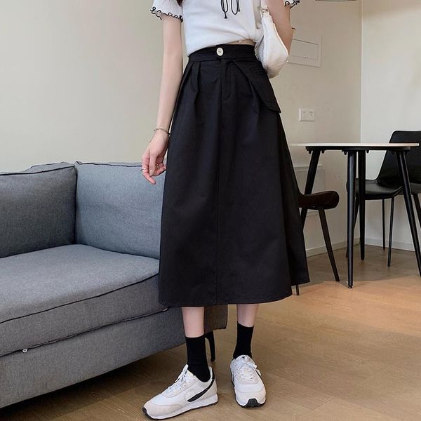 skirts skirt of tall waist 2021 summer loose umbrella long in the fashion leisure covered hip a word ins, Black
skirts skirt of tall waist 2021 summer loose umbrella long in the fashion leisure covered hip a word ins, Black