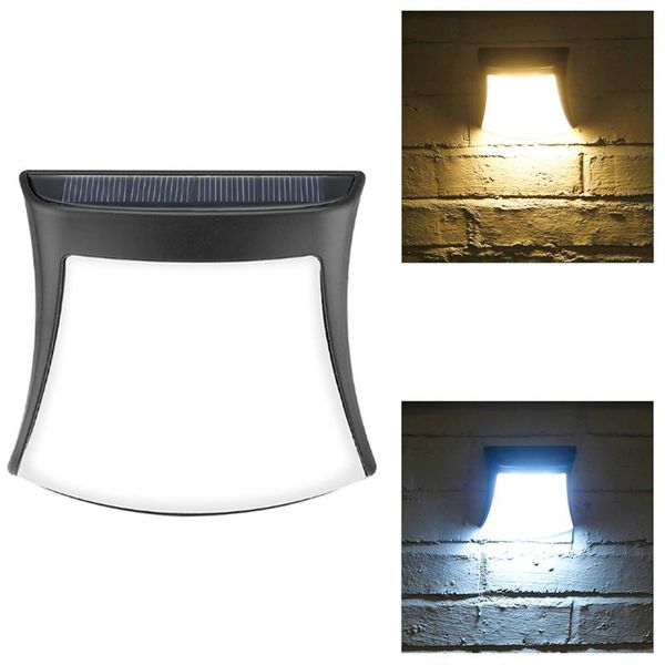 wall lamp led solar light outdoor sensor waterproof sunlight powered garden street