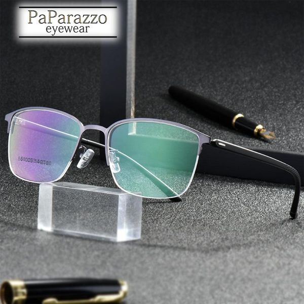 fashion sunglasses frames men myopia glasses half male eyeglasses frame metal eyewear tr90 legs prescription optical grade, Black
fashion sunglasses frames men myopia glasses half male eyeglasses frame metal eyewear tr90 legs prescription optical grade, Black