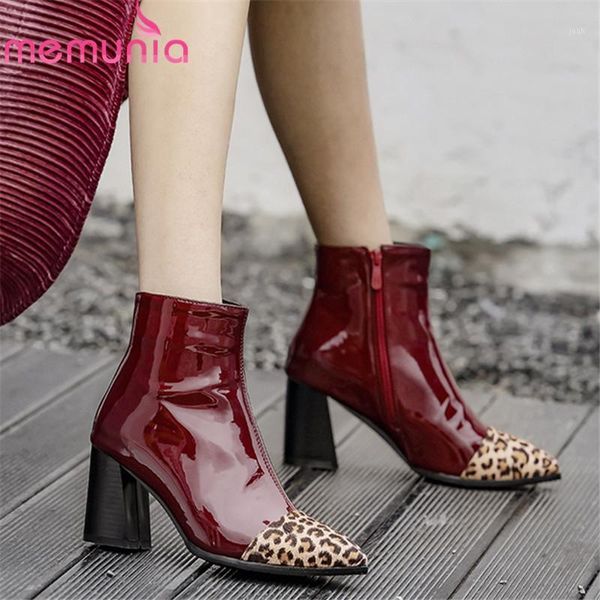 boots memunia 2021 fashion style high heels party prom shoes women ankle mixed colors leopard autumn winter woman1, Black
boots memunia 2021 fashion style high heels party prom shoes women ankle mixed colors leopard autumn winter woman1, Black